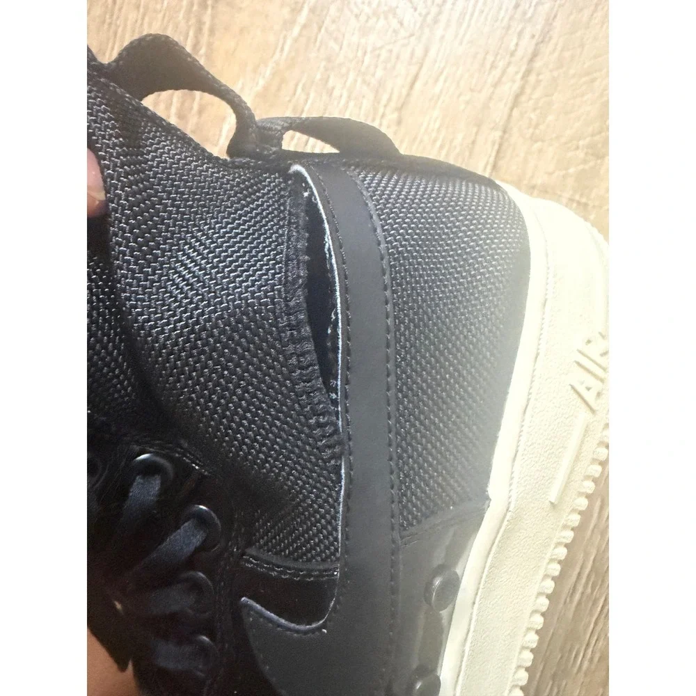 Nike SF Air Force 1 Hi Black Patent Leather AJ0963-001 Womens Size 9 Sneakers